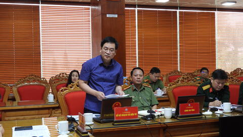 Họp Ban Tổ chức và các Tiểu Ban phục vụ Hội nghị công bố Quy hoạch tỉnh và Xúc tiến đầu tư tỉnh Lạng Sơn năm 2024