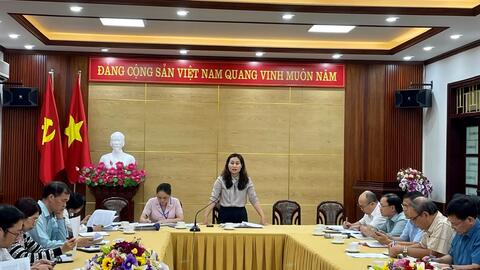 Họp xin ý kiến dự thảo Nghị quyết của HĐND tỉnh về một số chính sách hỗ trợ doanh nghiệp nhỏ và vừa trên địa bàn tỉnh Lạng Sơn giai đoạn 2024-203
