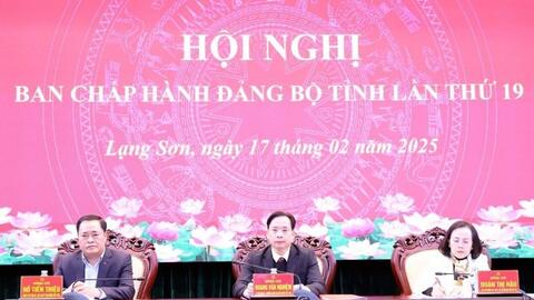 Hội nghị Ban Chấp hành Đảng bộ tỉnh lần thứ 19:  Điều chỉnh mục tiêu nhiệm vụ năm 2025